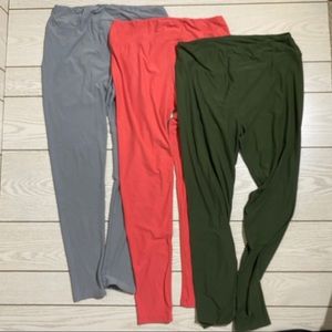 LuLaRoe Tall & Curvy Lot of Three Pairs!